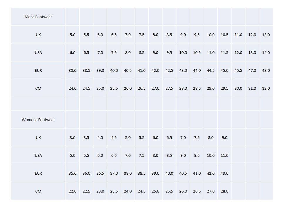 Prince Tennis Racquet Grip Size Chart