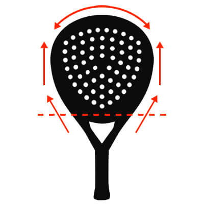 Teardrop Padel Racket