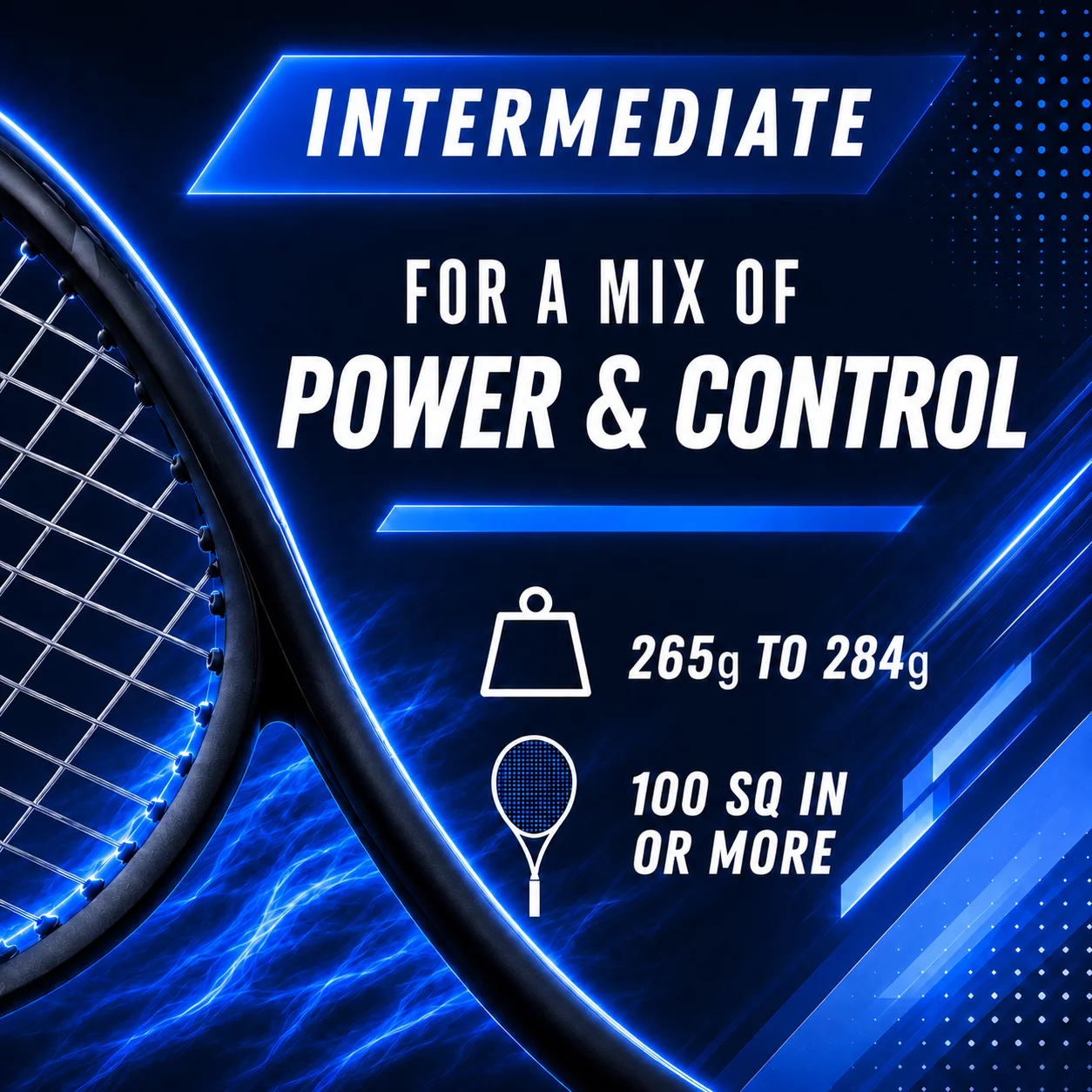Powerful Control Rackets