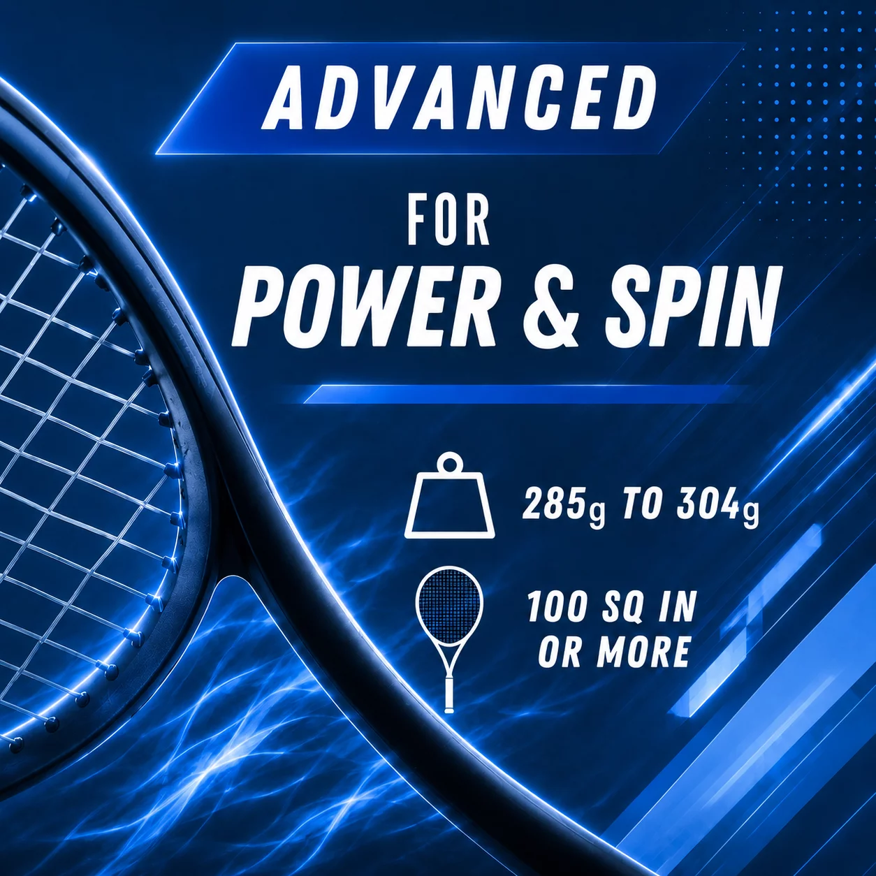 Lightweight Power Rackets