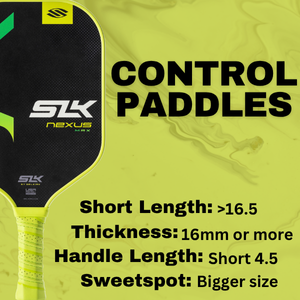 Control Pickleball Paddles