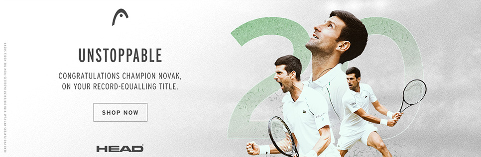 HEAD Djokovic Tennis Dampener 285704-WH 