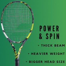 Lightweight Power Rackets