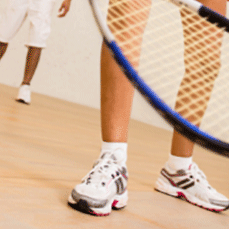 Racketball and Squash Shoes