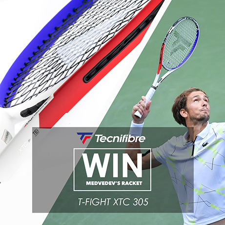 Win Daniil Medvedev's Tecnifibre T-Fight XTC 305 Racket
