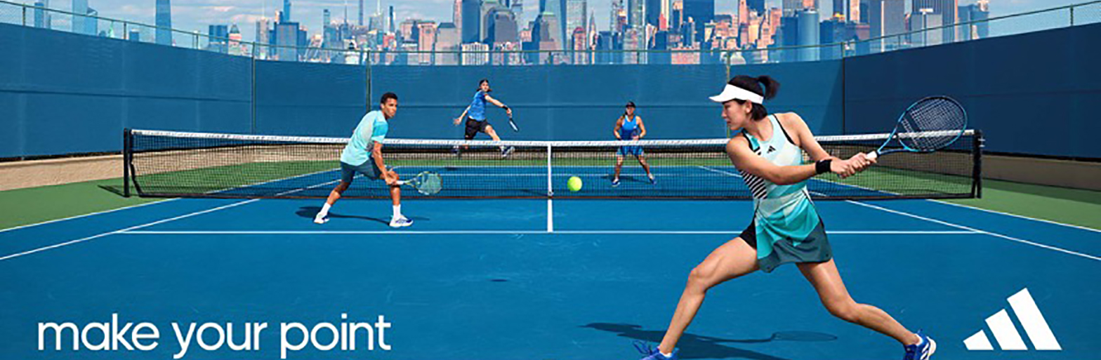 Adidas US Open Banner