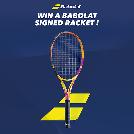 Win a Signed Babolat Pure Aero Rafa Racket