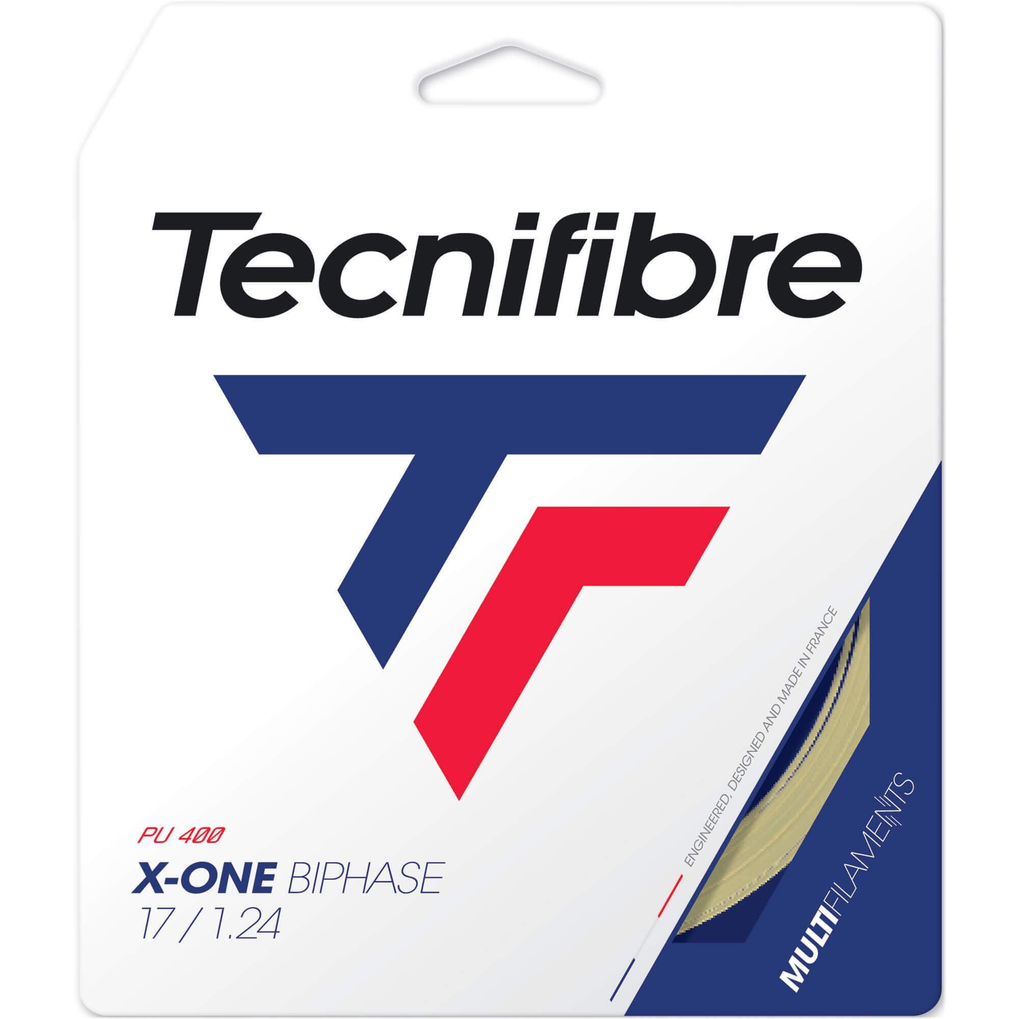 Misc. Reel Tecnifibre X-one Biphase 16g Tennis String Natural 