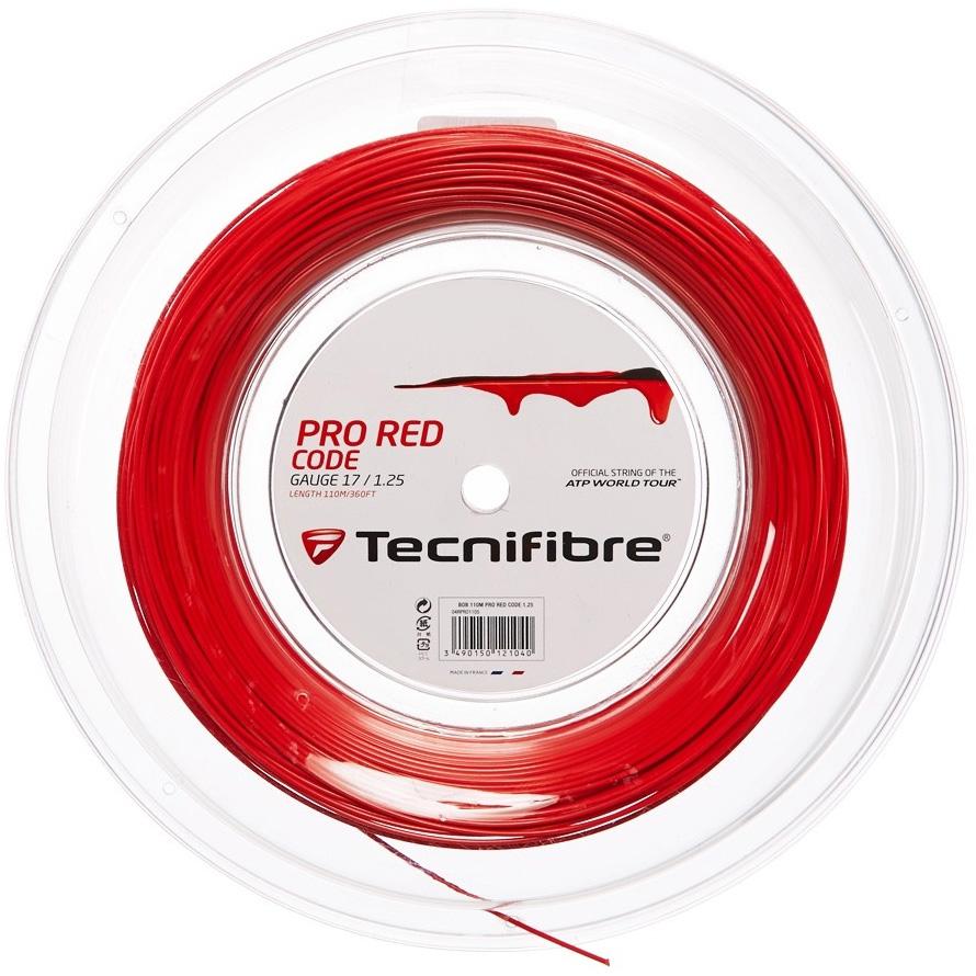 Red pro. Струна Tecnifibre Red code 1.25 Set. Red code Tecnifibre. Красные струны для ракетки Tecnifibre. Леска на ракетки.