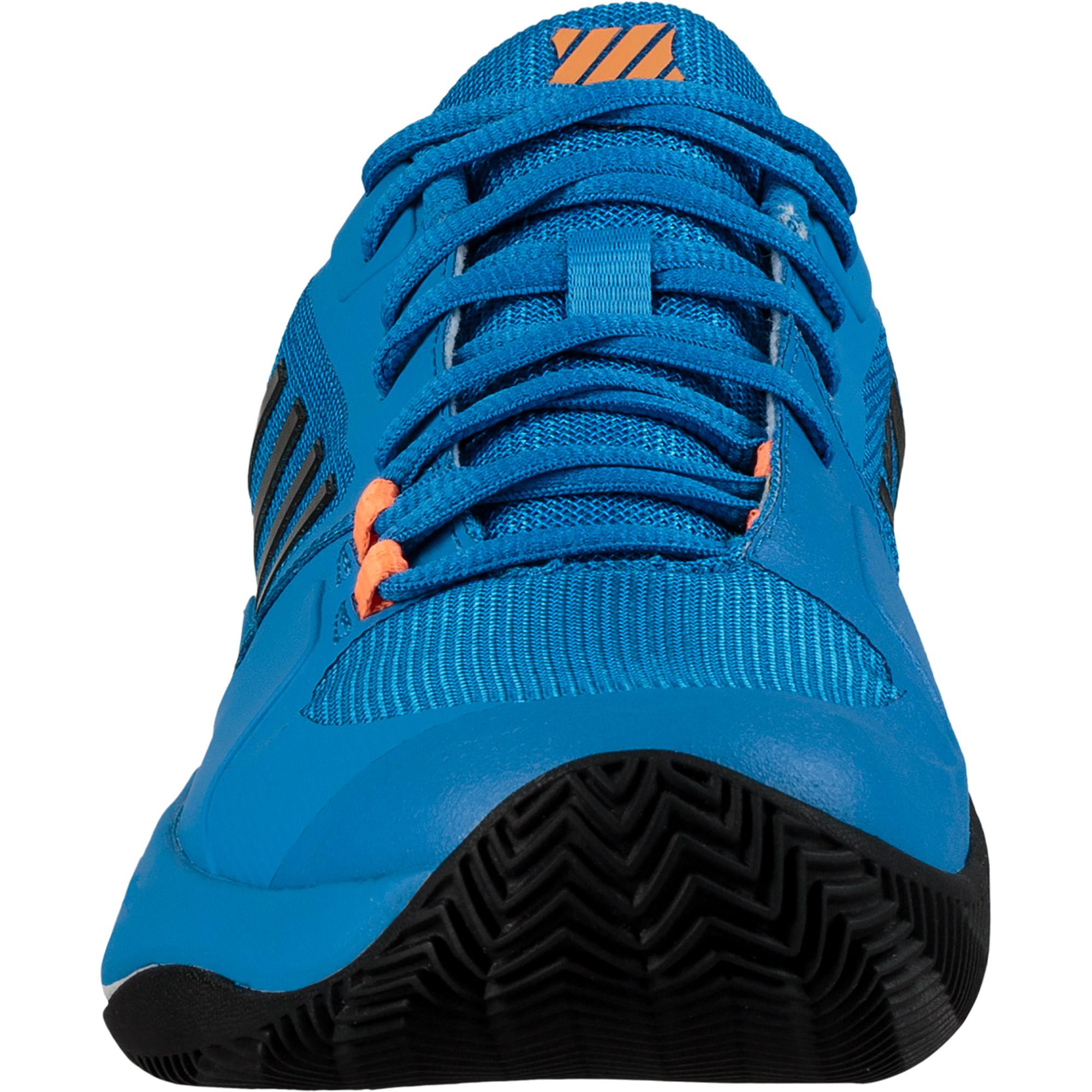 K-Swiss Aero Court Men's Tennis Shoes Sneakers Brilliant Blue/Neon Orange 