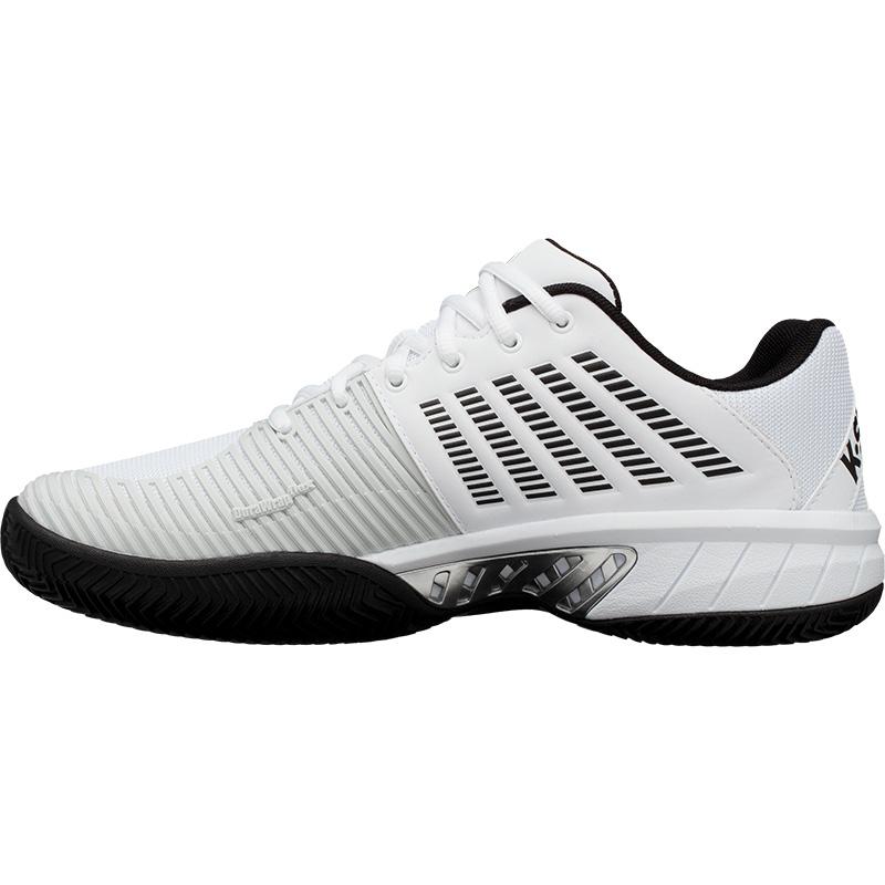 K-Swiss Mens Express Light 2 HB Tennis Shoes - White/Black - Tennisnuts.com