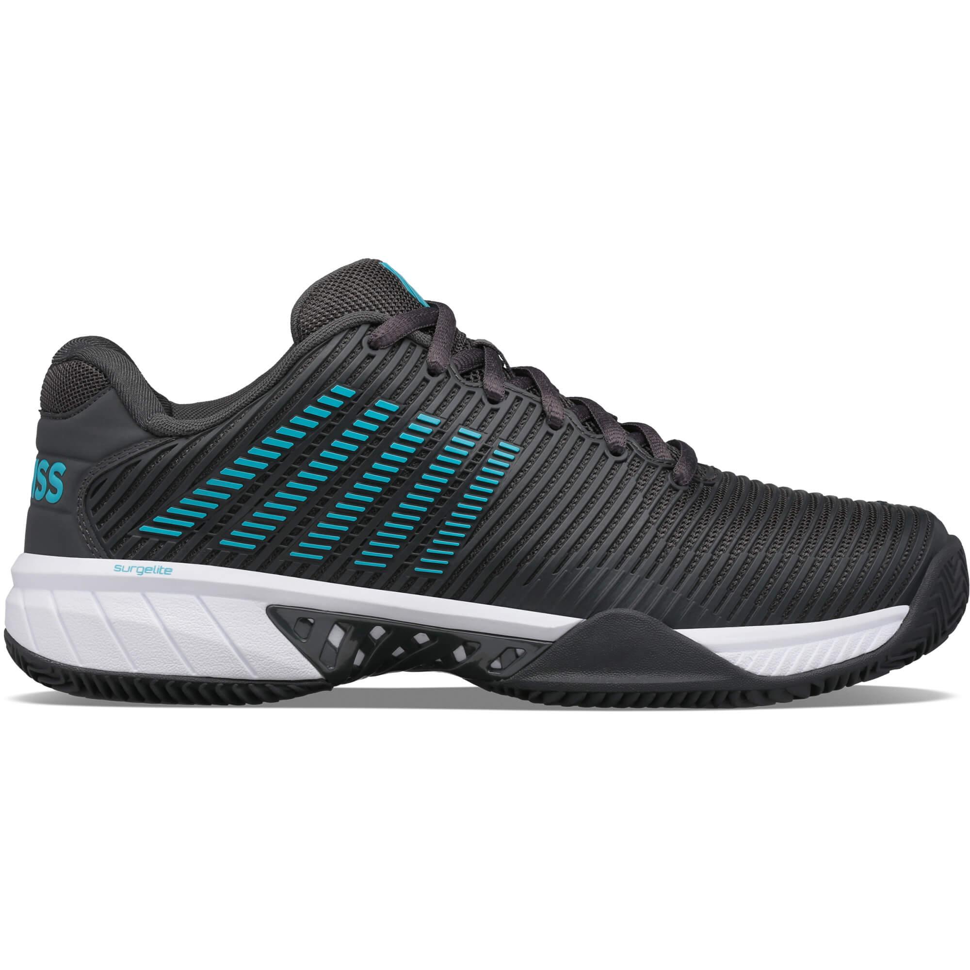 K-Swiss Mens Hypercourt Express 2 HB Tennis Shoes - Dark Shadow/Blue ...