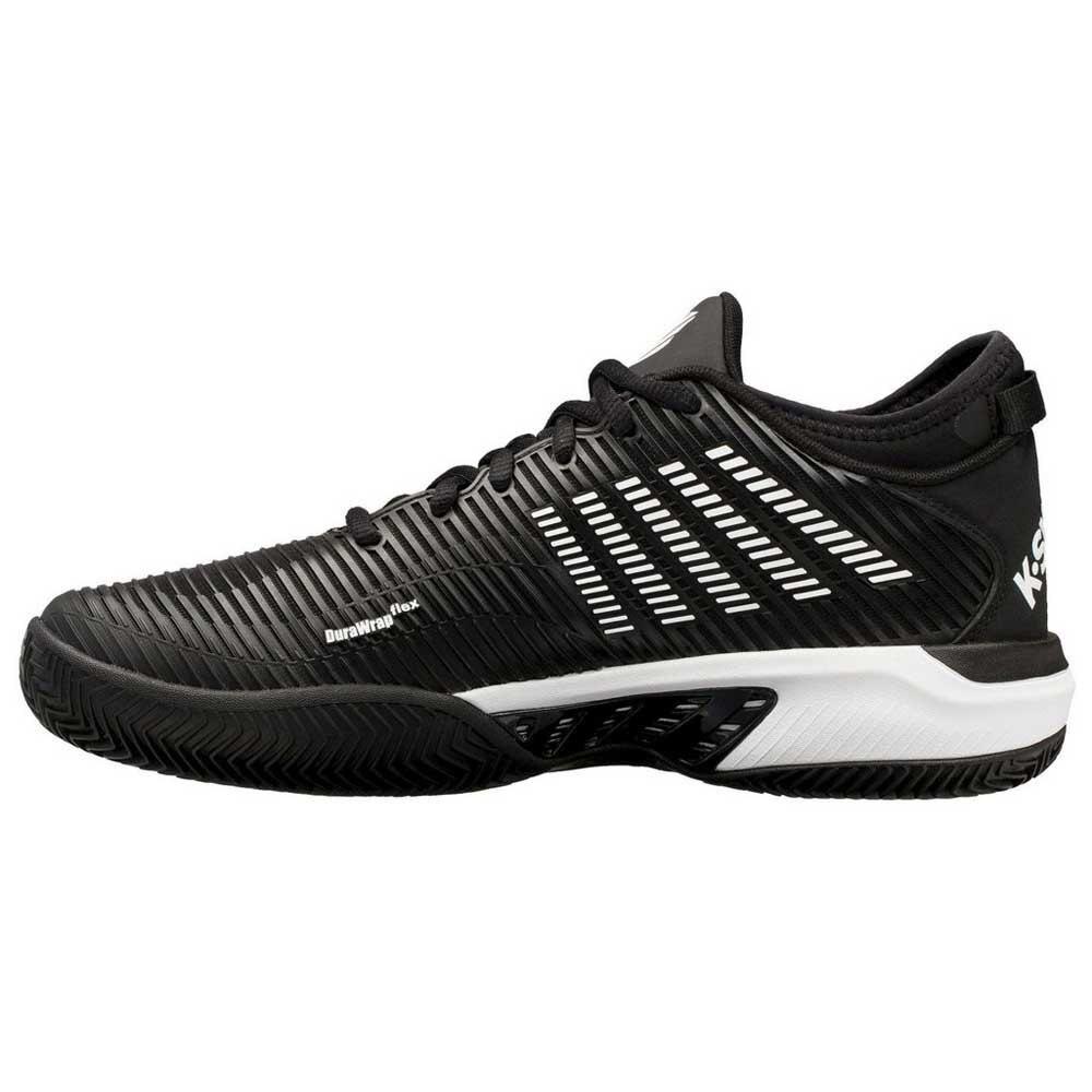 K-Swiss Mens Hypercourt Supreme HB Tennis Shoes - Black/White - 0