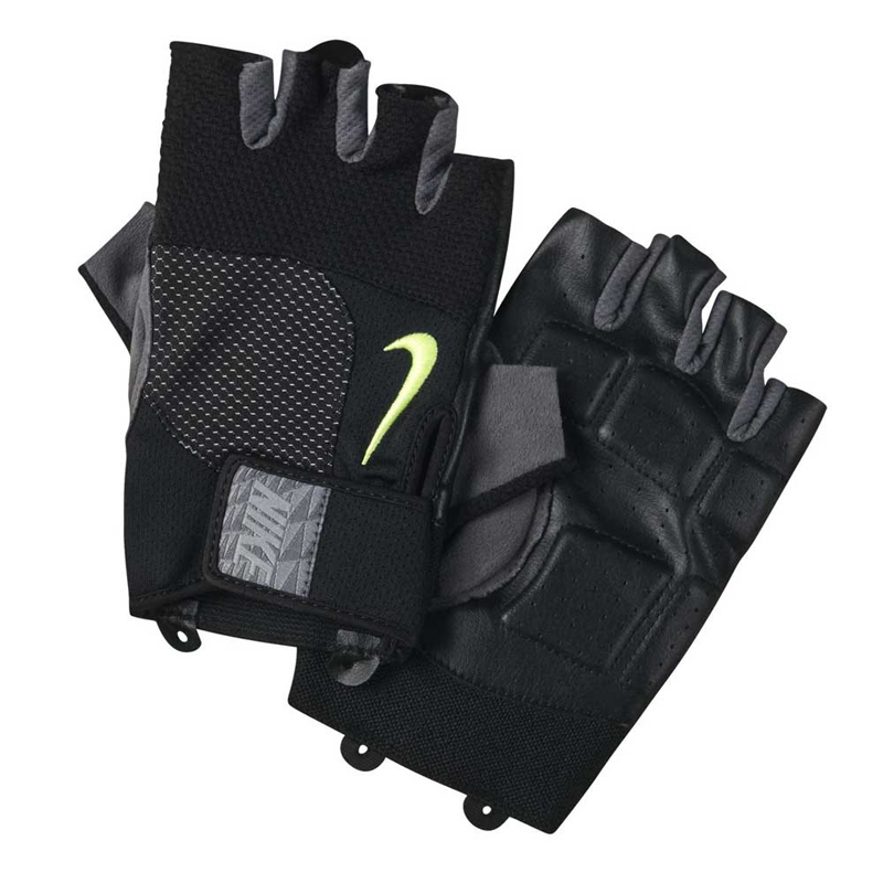Nike Lockdown Training Gloves - Black/Volt - Tennisnuts.com