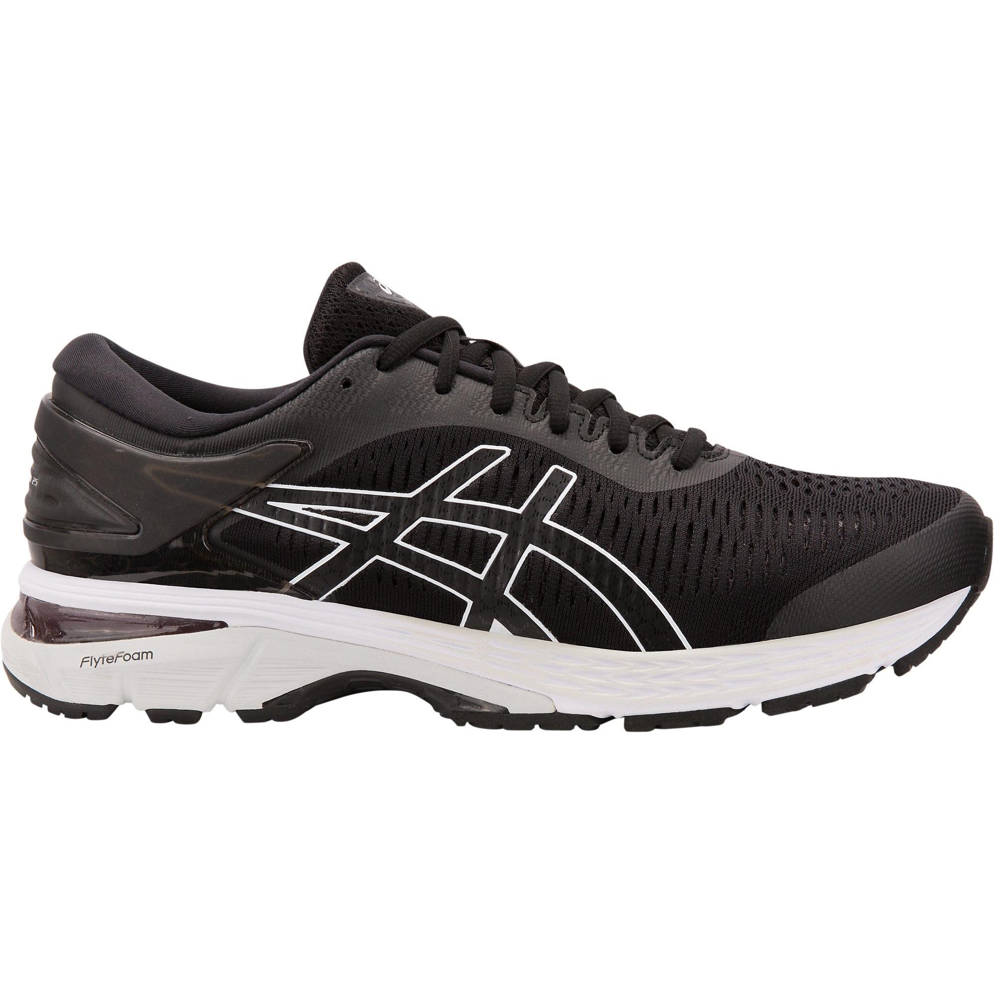 Asics Mens GEL-Kayano 25 Running Shoes - Black - Tennisnuts.com