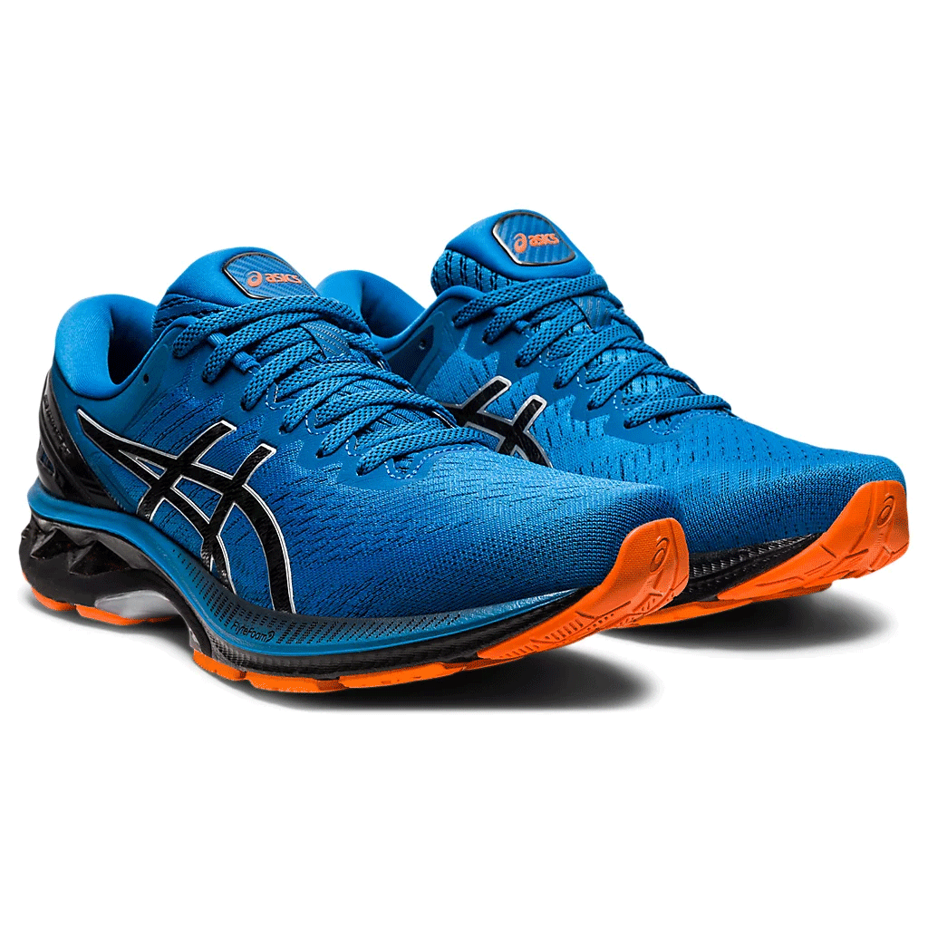 Asics Mens GEL-Kayano 27 Running Shoes - Reborn Blue/Black - Tennisnuts.com