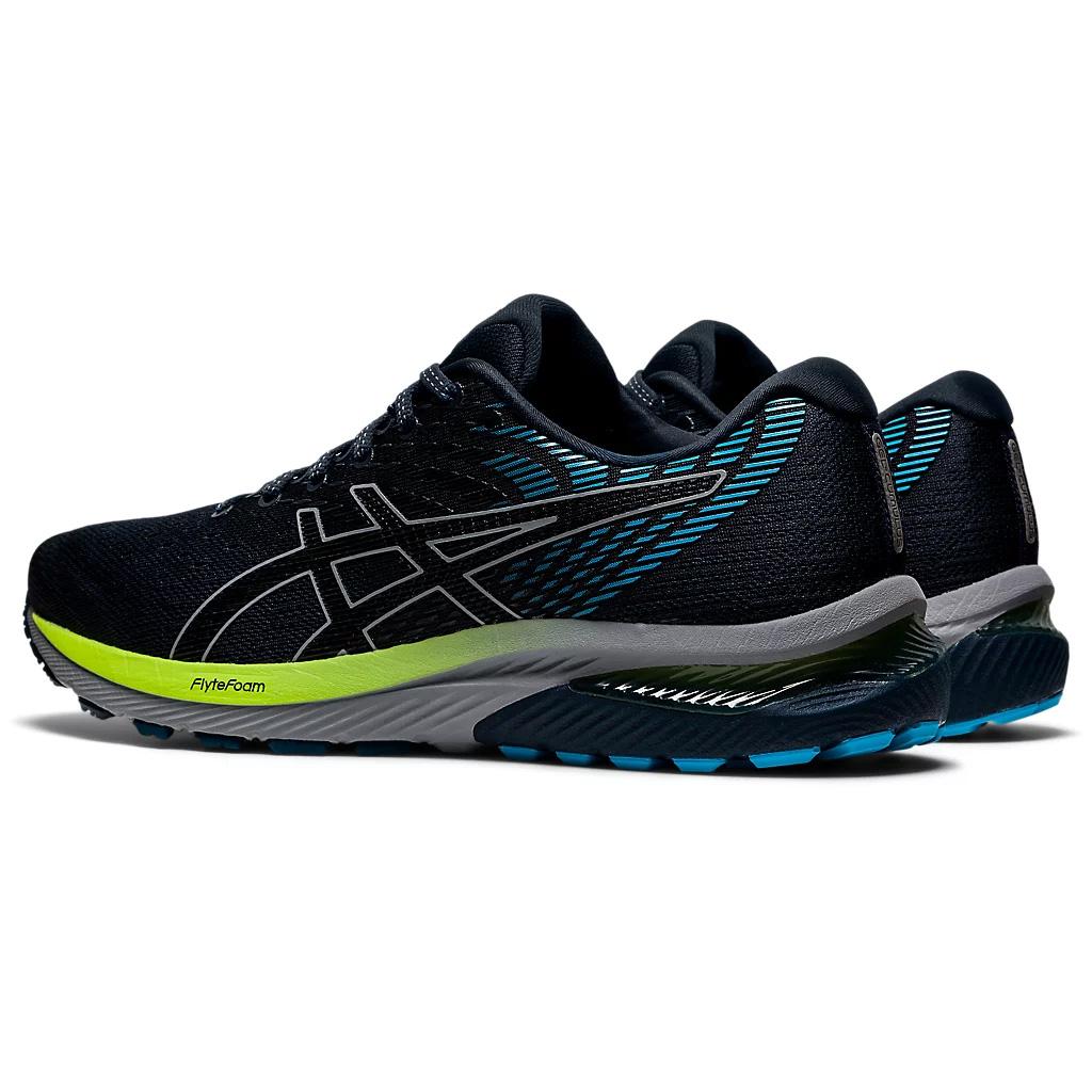 Asics Mens GELCumulus 22 Running Shoes French Blue/Black
