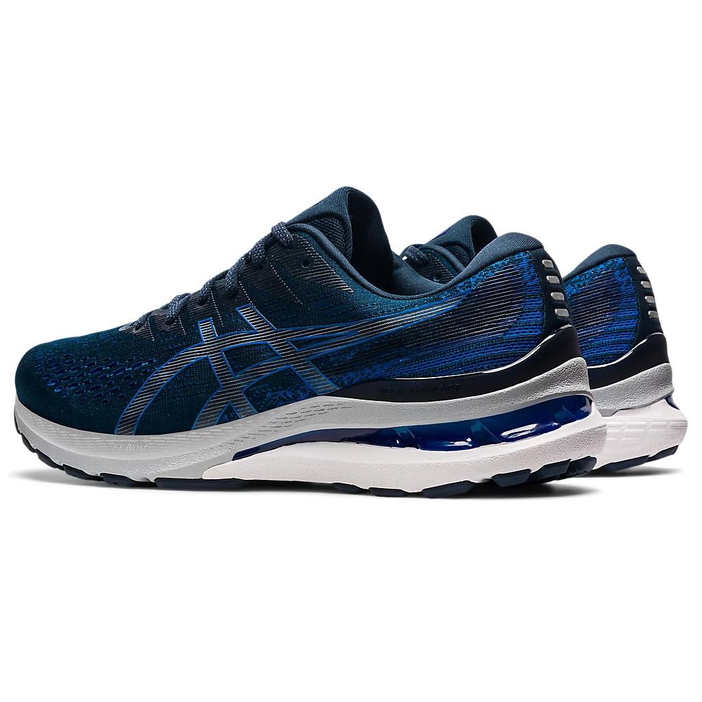 Asics Mens GELKayano 28 Running Shoes French Blue/Electric Blue