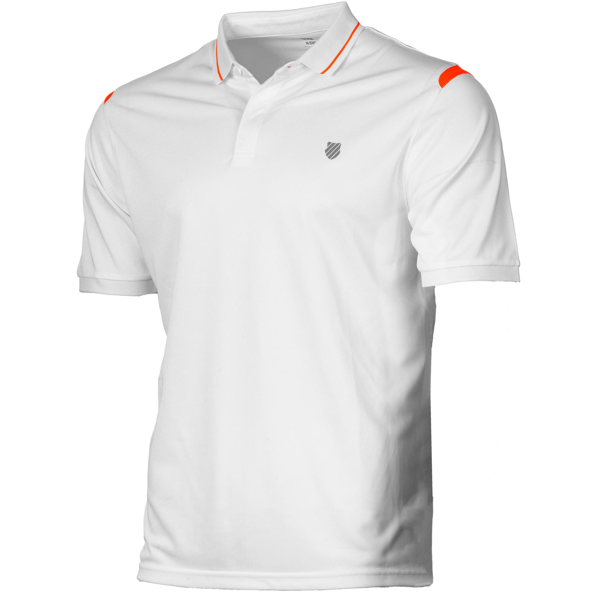 K-Swiss Mens Backcourt Tennis Polo Shirt