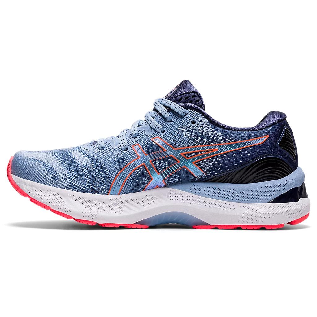 Asics Womens GEL-Nimbus 23 Running Shoes - Mist/Blazing Coral ...