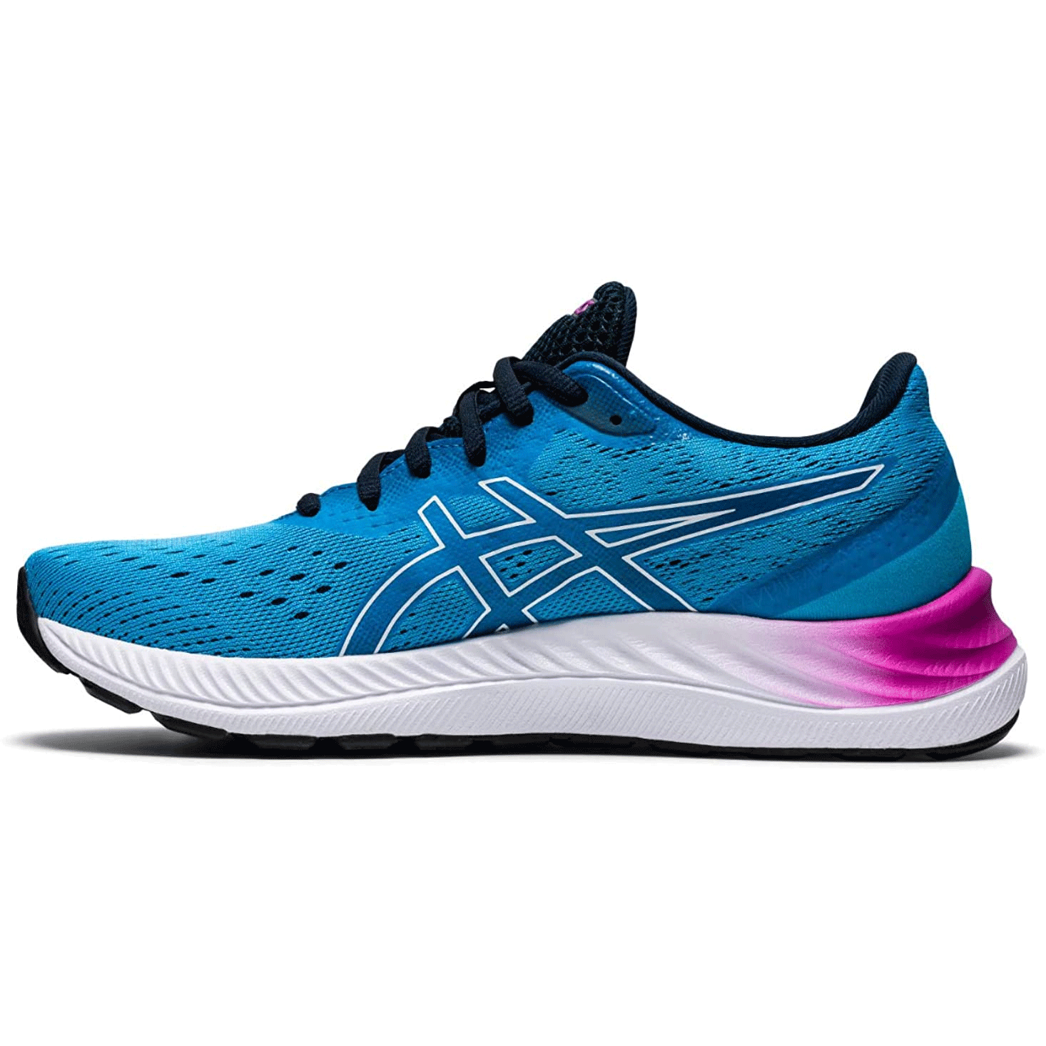 Asics Womens GEL-Excite 8 Running Shoes - Blue/Pink - Tennisnuts.com