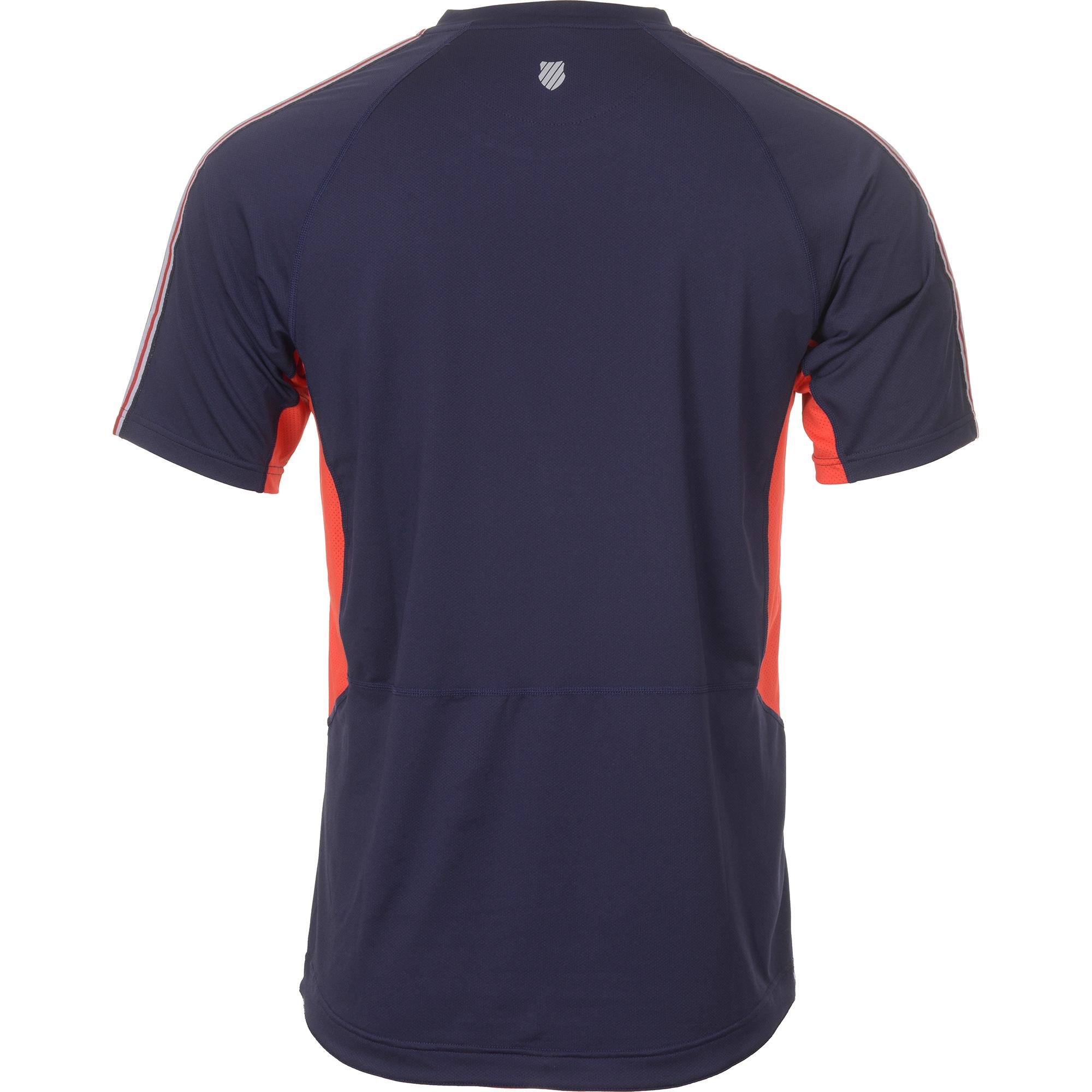 KSwiss Mens Heritage TShirt Navy