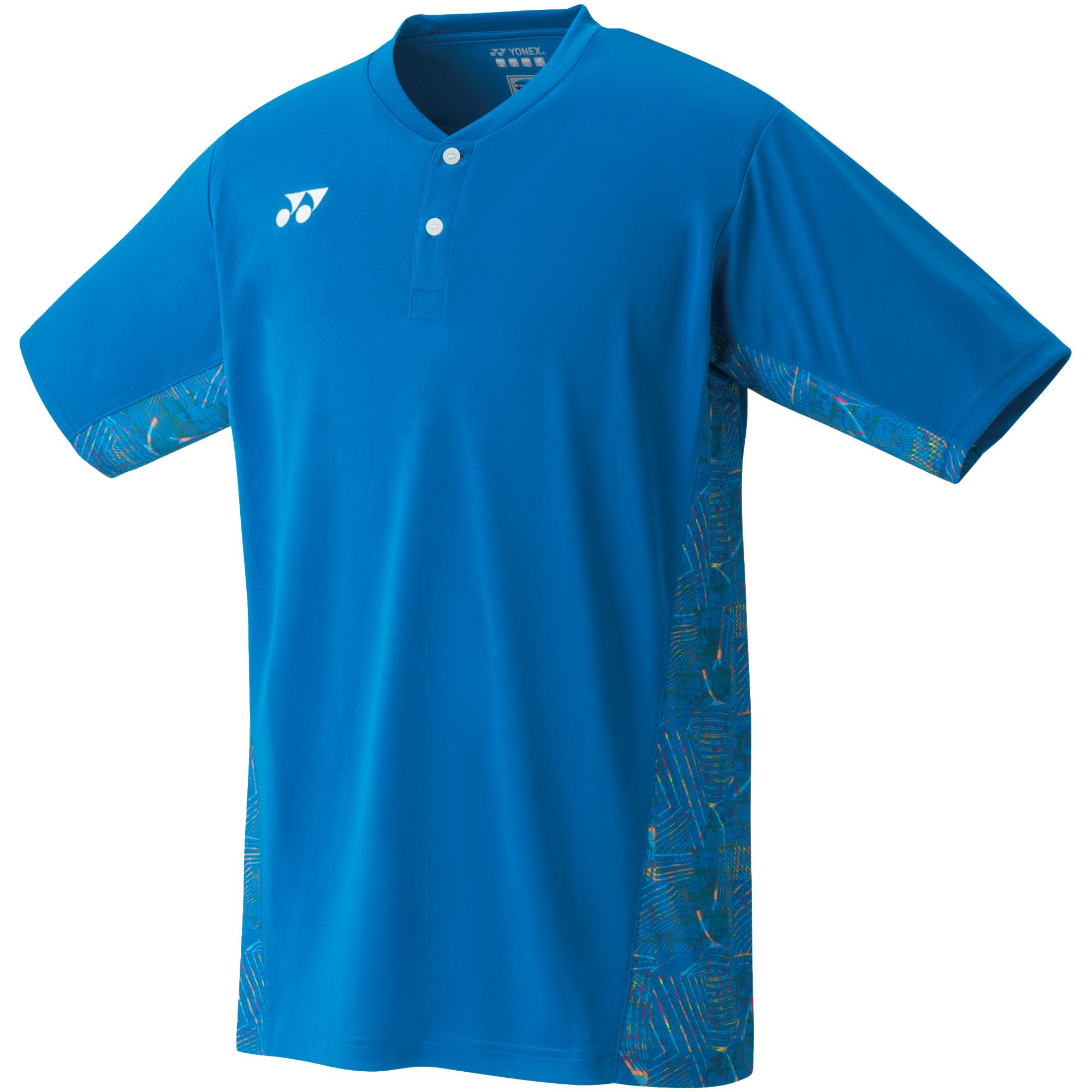 Yonex Mens Crew Neck Shirt Blue