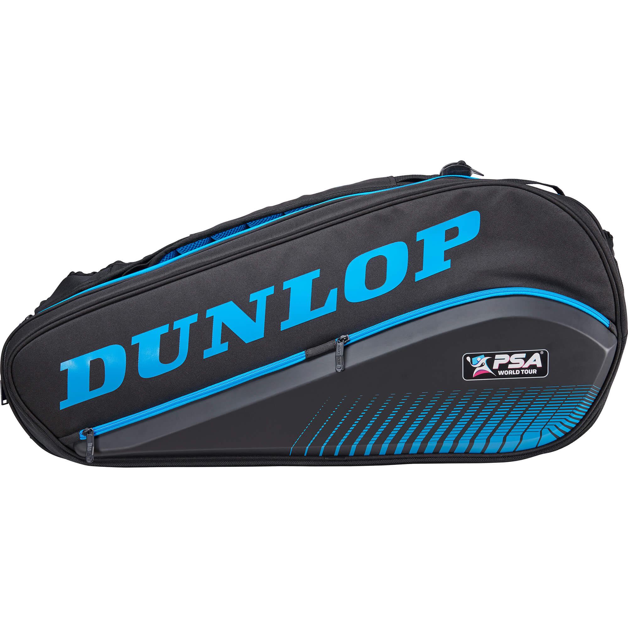 Dunlop PSA Limited Edition 12 Racket Bag Black/Blue