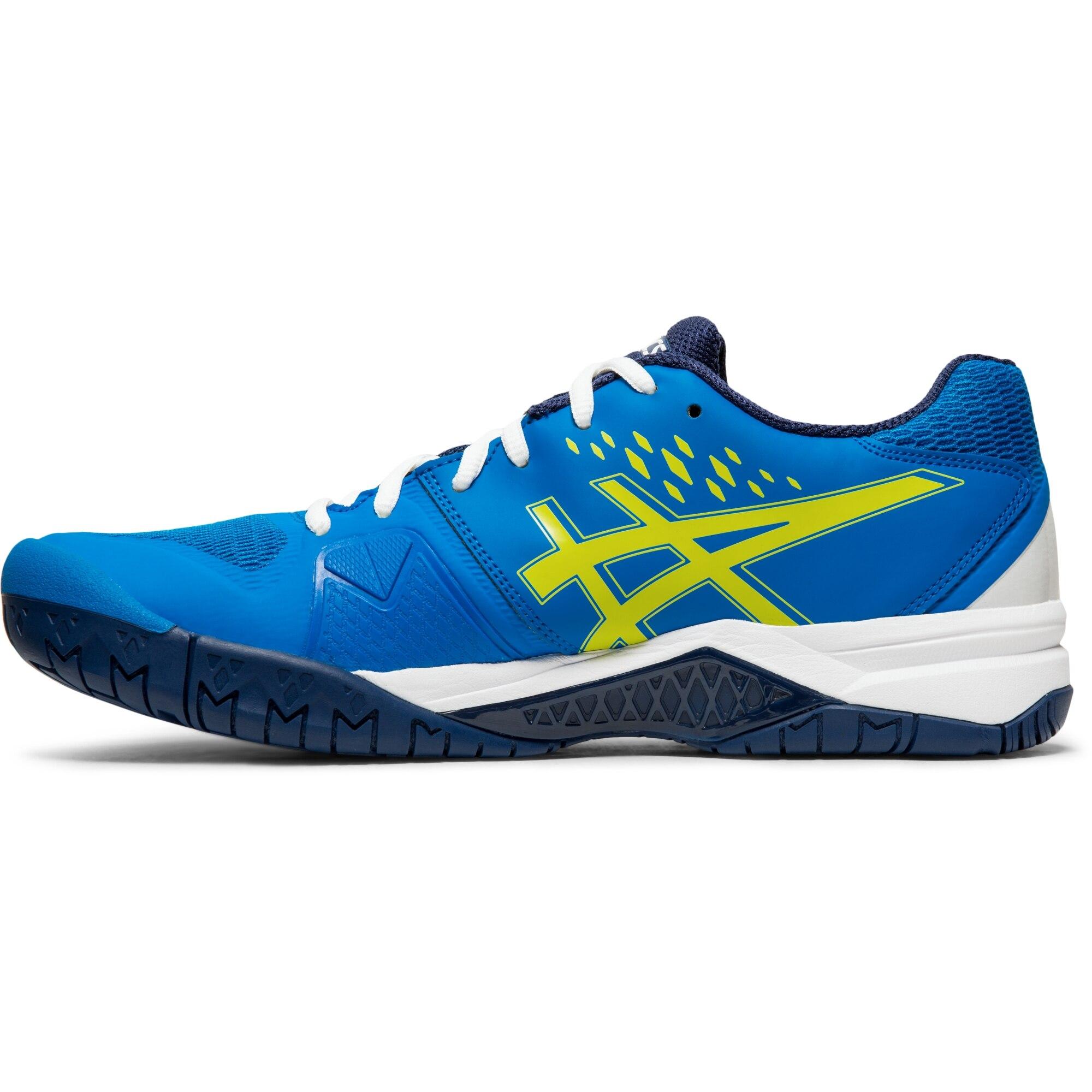 Asics Mens GELChallenger 12 Tennis Shoes Electric Blue/Silver