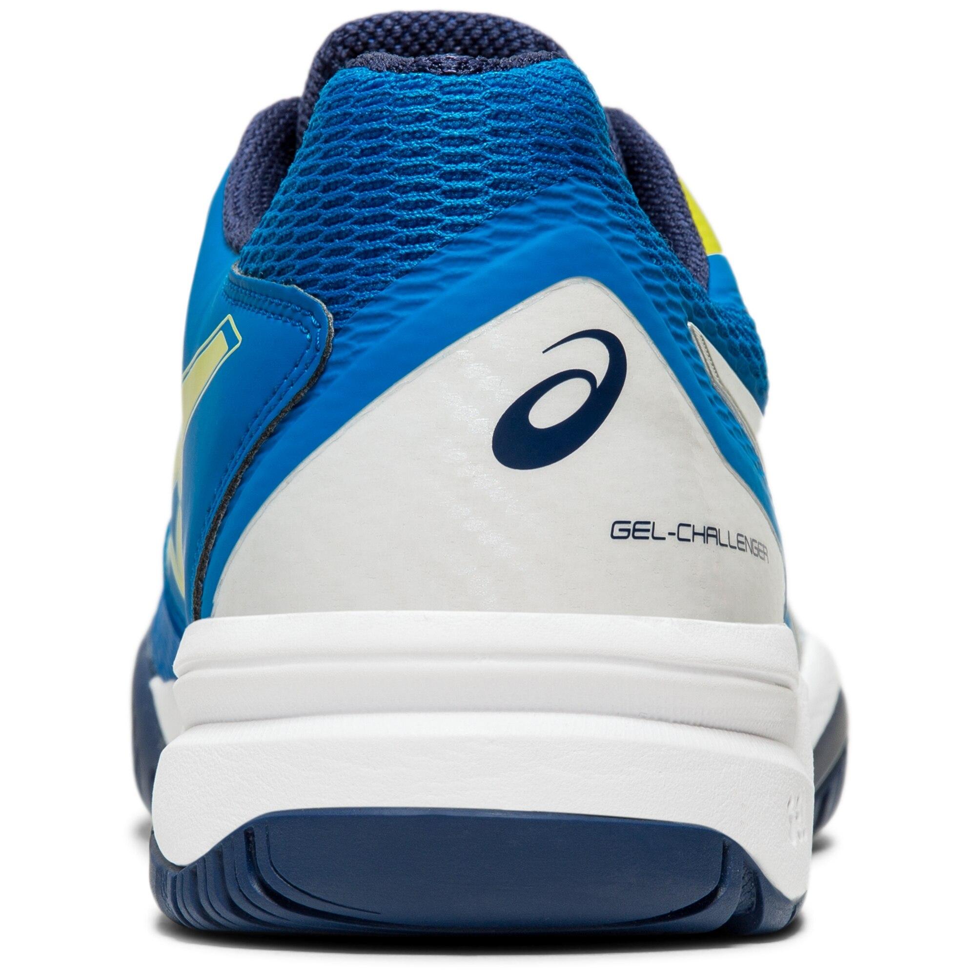 Asics Mens GEL-Challenger 12 Tennis Shoes - Electric Blue/Silver ...