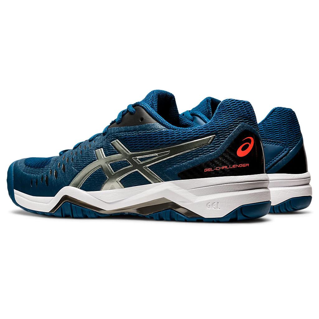 Asics Mens GEL-Challenger 12 Tennis Shoes - Mako Blue/Gun Metal ...