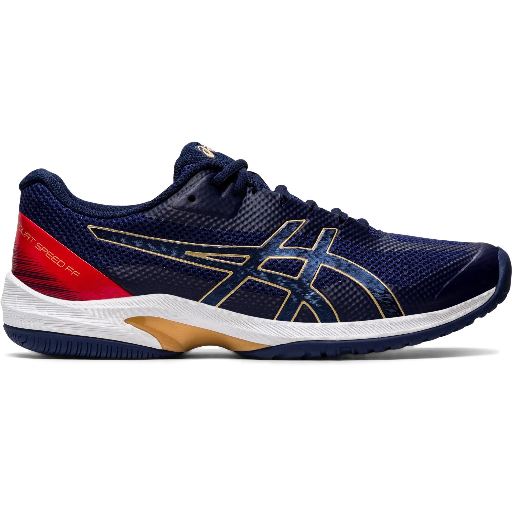 Asics Mens Court Speed Ff Tennis Shoes Peacoat Tennisnuts Com