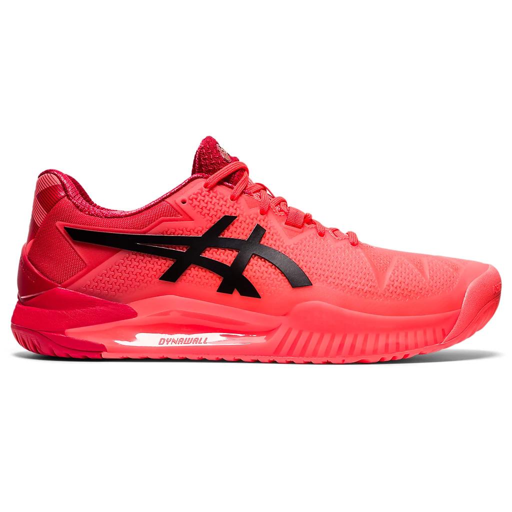 Asics Mens GELResolution 8 Tokyo Tennis Shoes Sunrise Red
