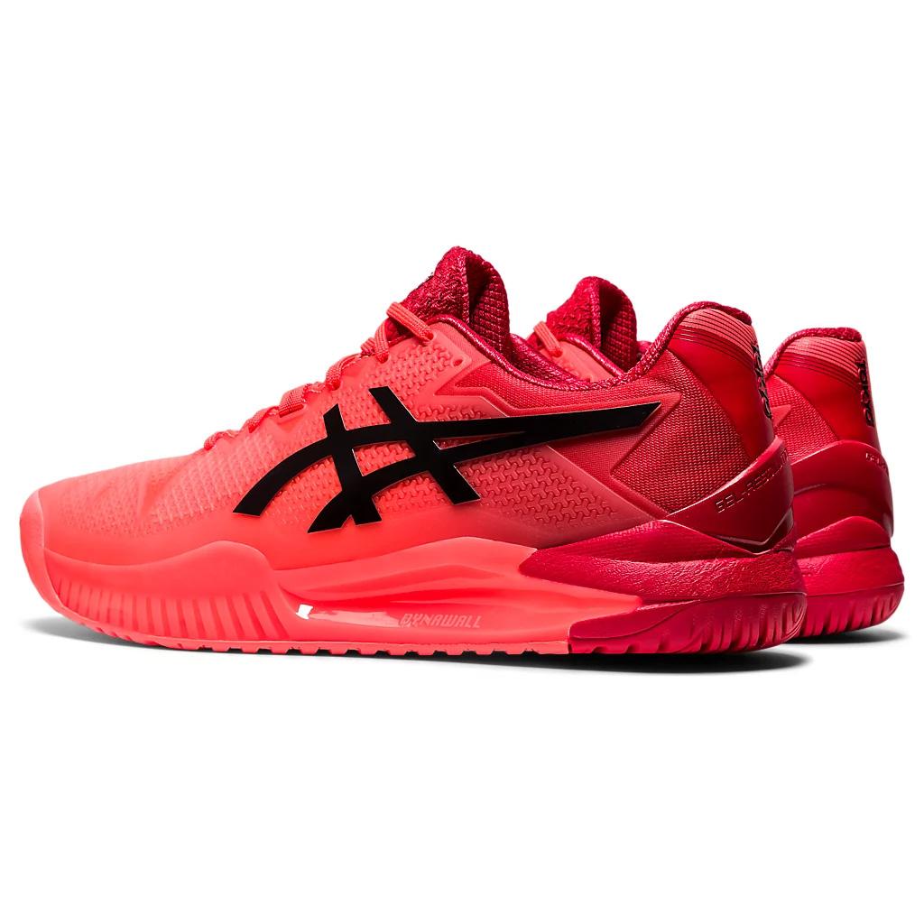 Asics Mens GELResolution 8 Tokyo Tennis Shoes Sunrise Red