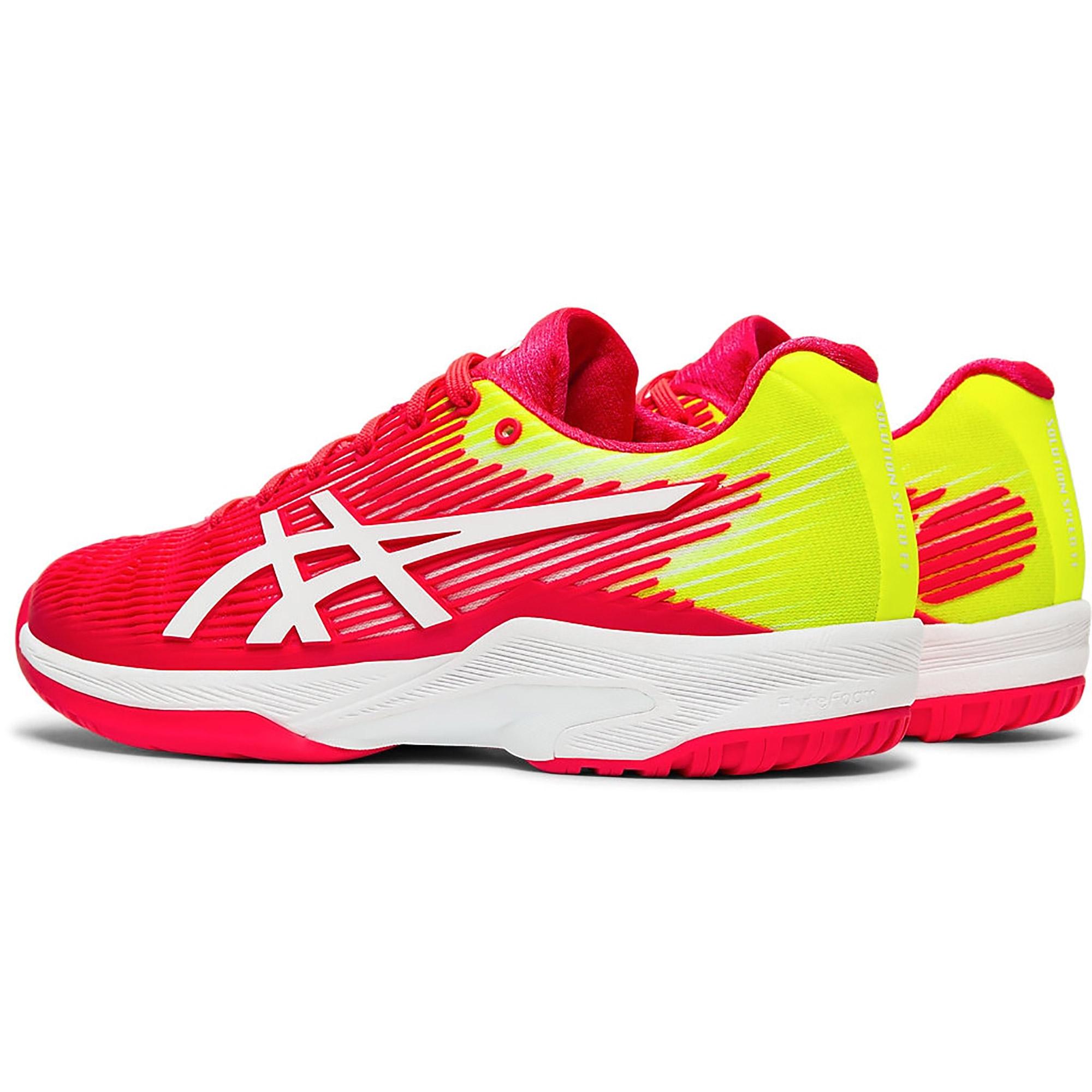 Asics Womens Solution Speed FF Tennis Shoes Laser Pink