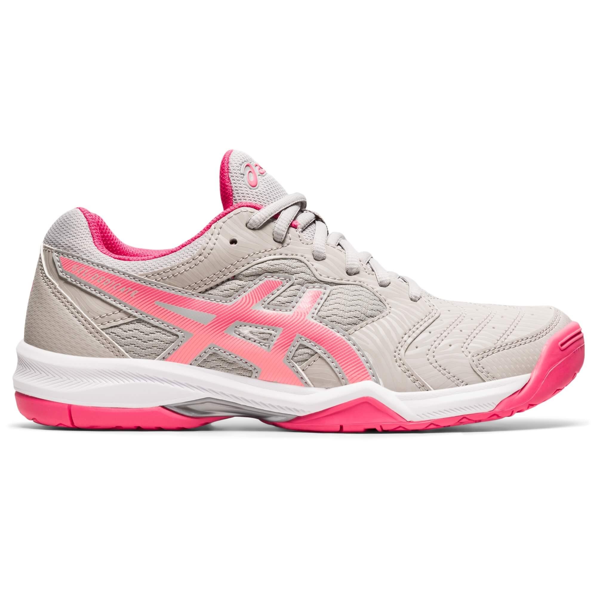 Asics Womens GELDedicate 6 Tennis Shoes Oyster Grey