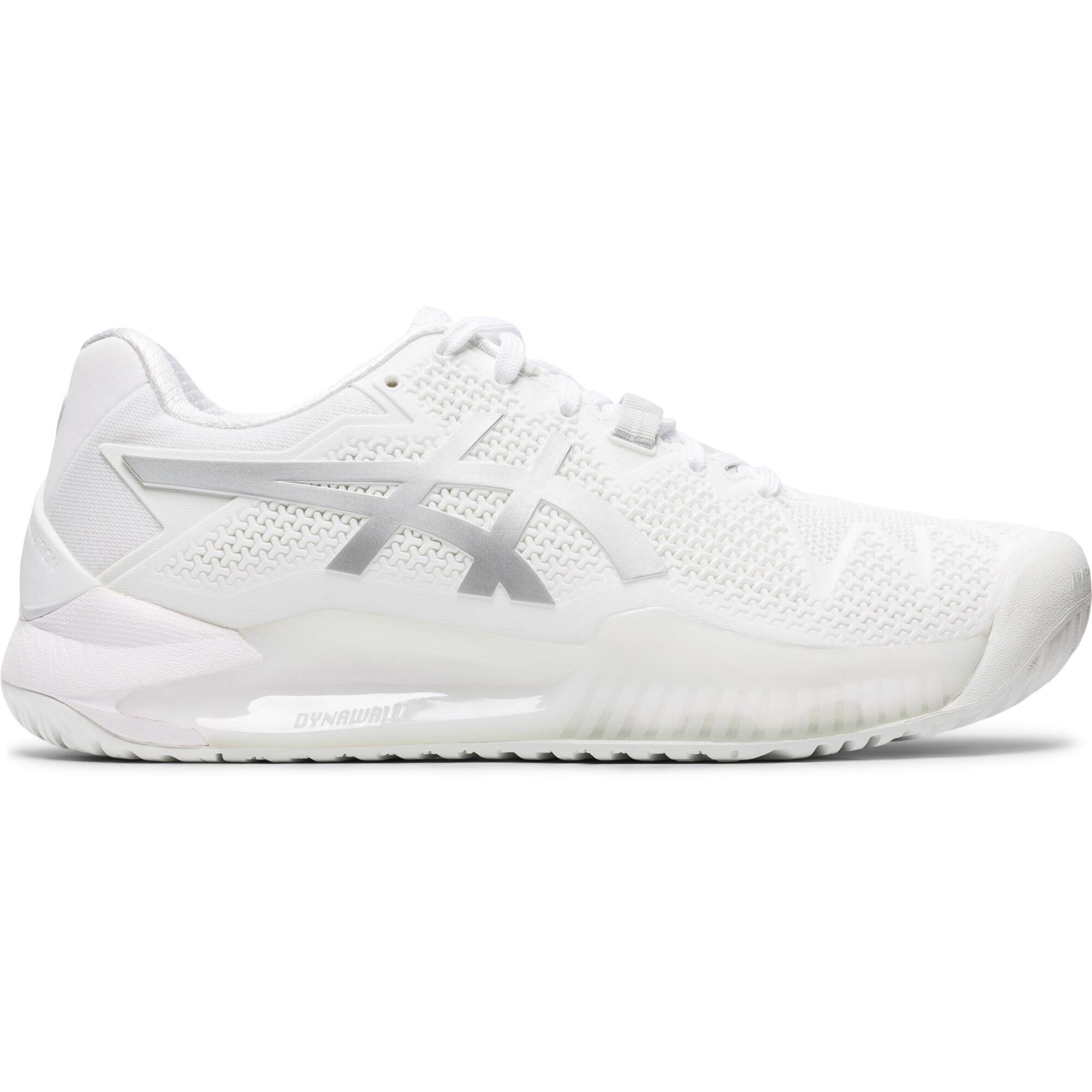 asics womens black tennis shoes