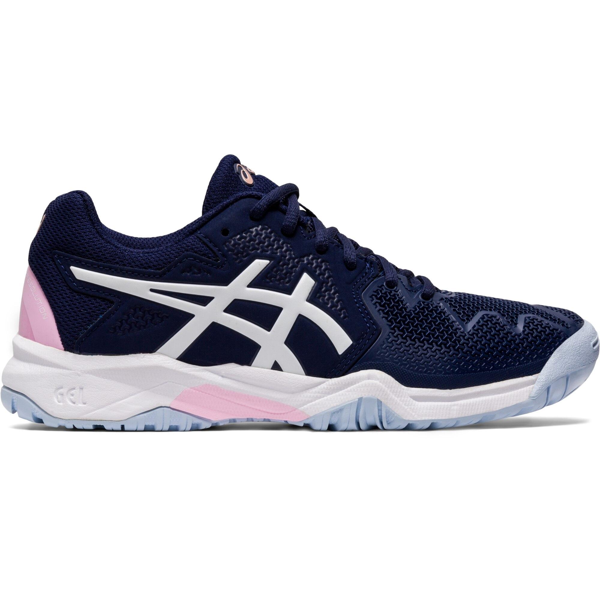gel resolution 8 tennis shoes