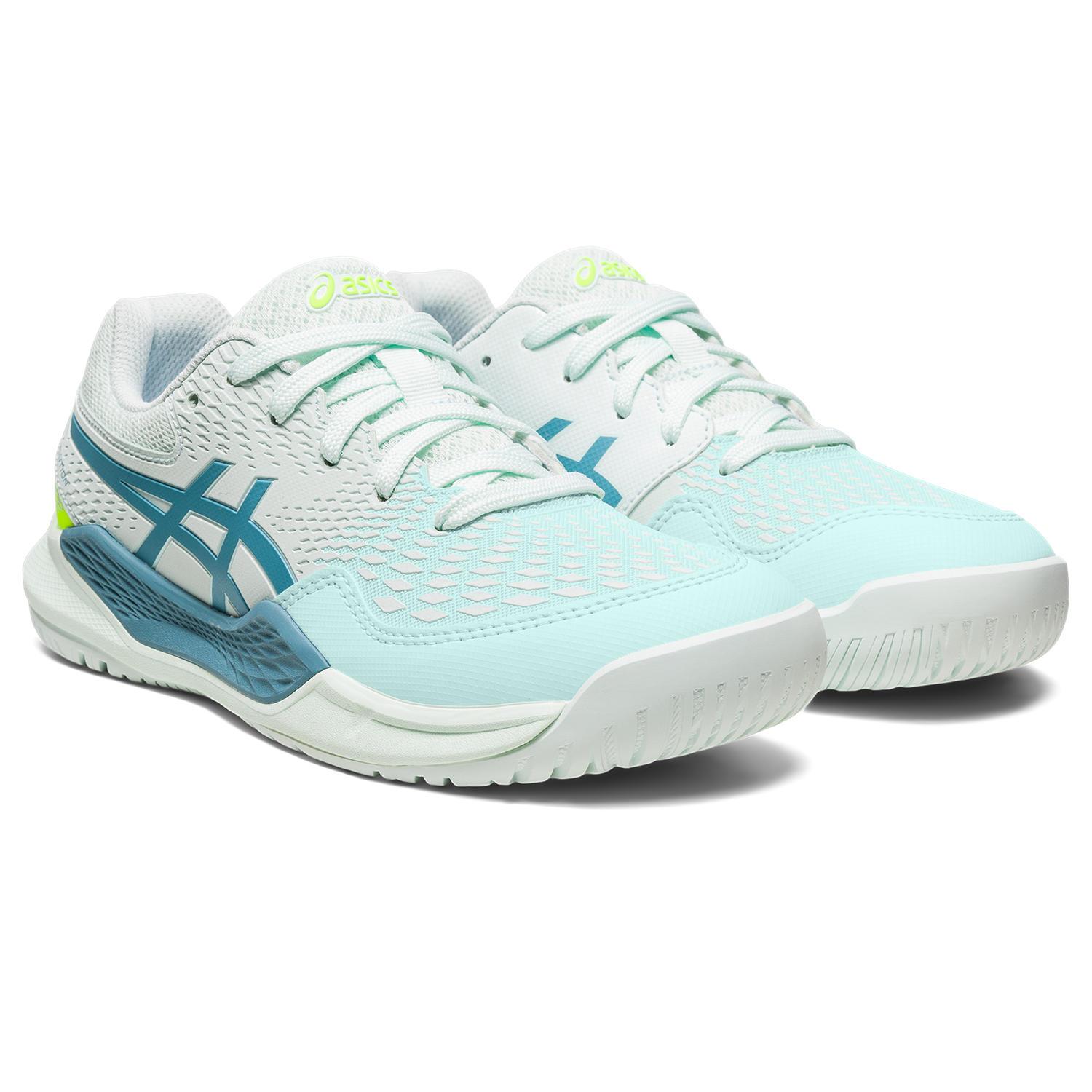 Asics Kids GelResolution 9 Tennis Shoes Blue/White