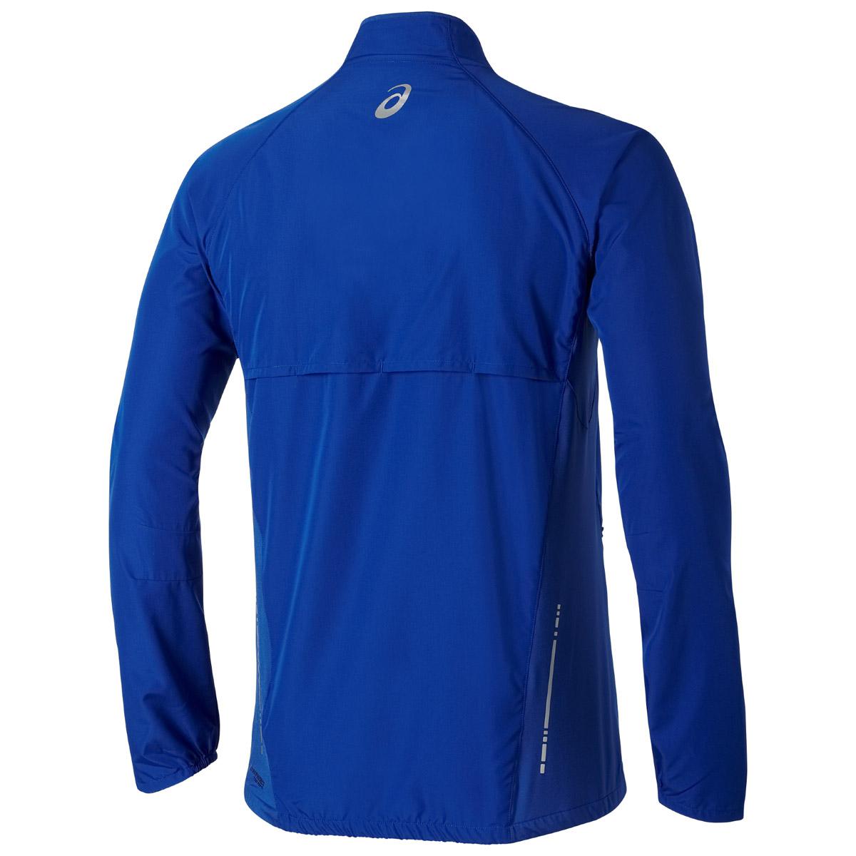 Asics Mens Woven Running Jacket Air Force Blue
