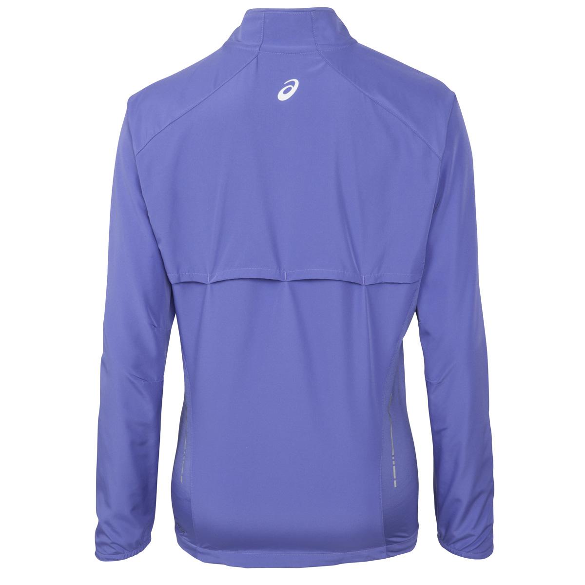 Asics Womens Woven Running Jacket Violet Purple
