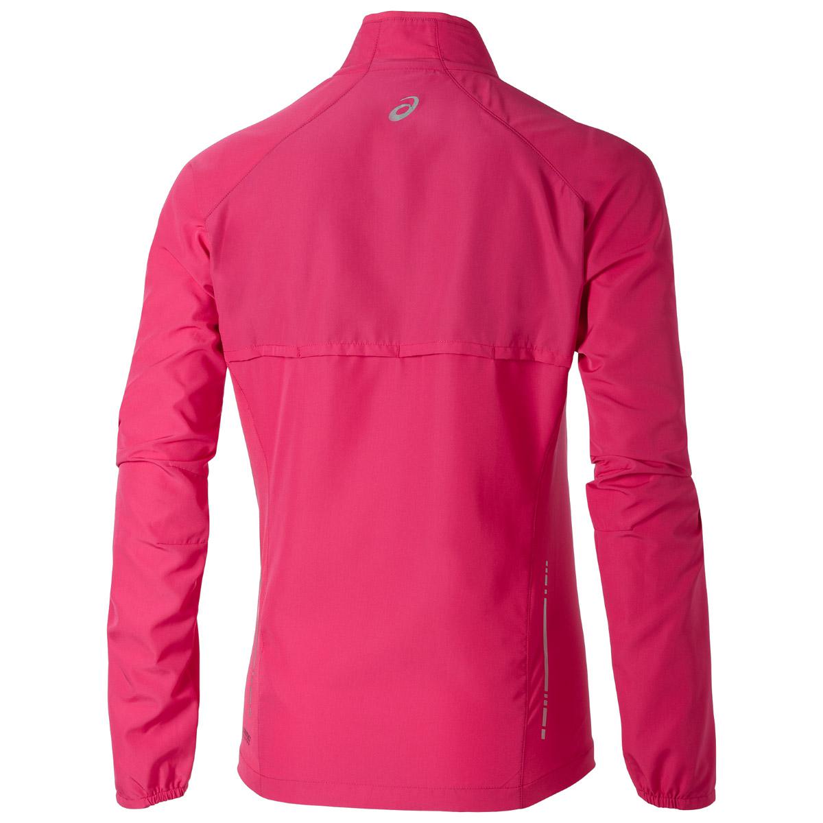 Asics Womens Woven Running Jacket Ultra Pink
