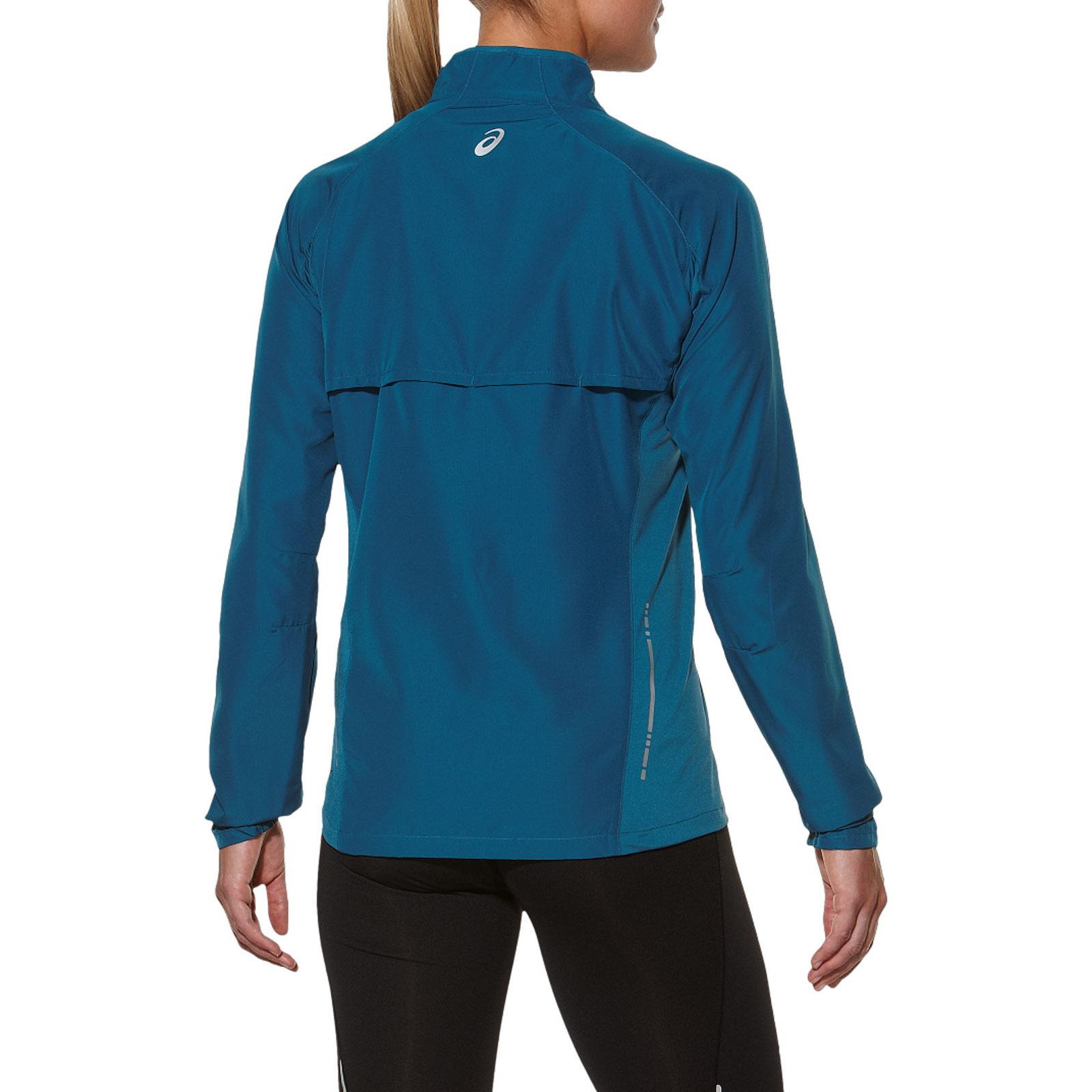 asics woven women's running jacket