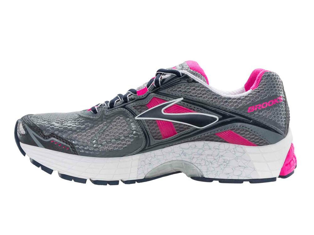 Brooks Womens Ravenna 5 Running Shoes Pink/Grey