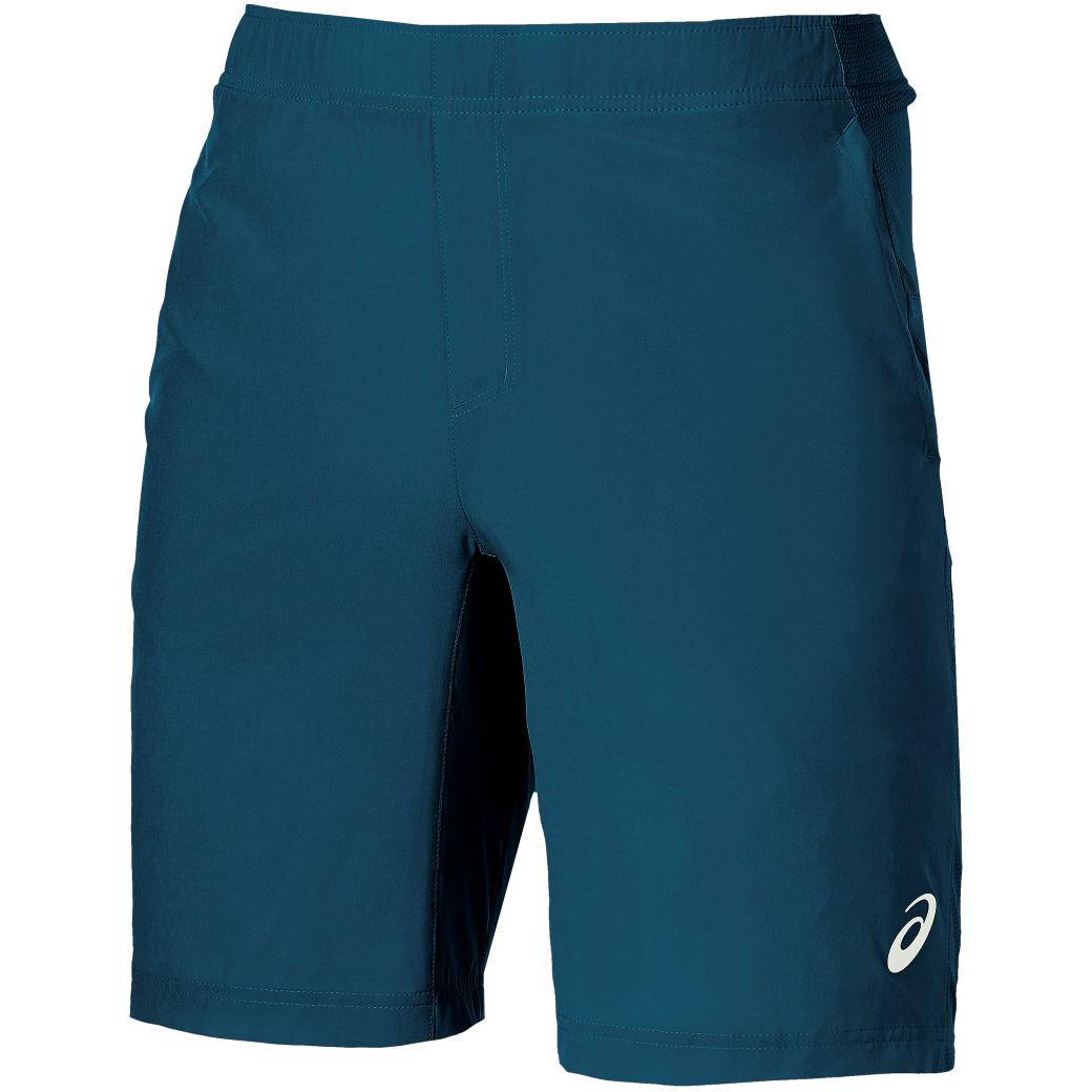 Asics Mens Club 9" Tennis Shorts Ink Blue