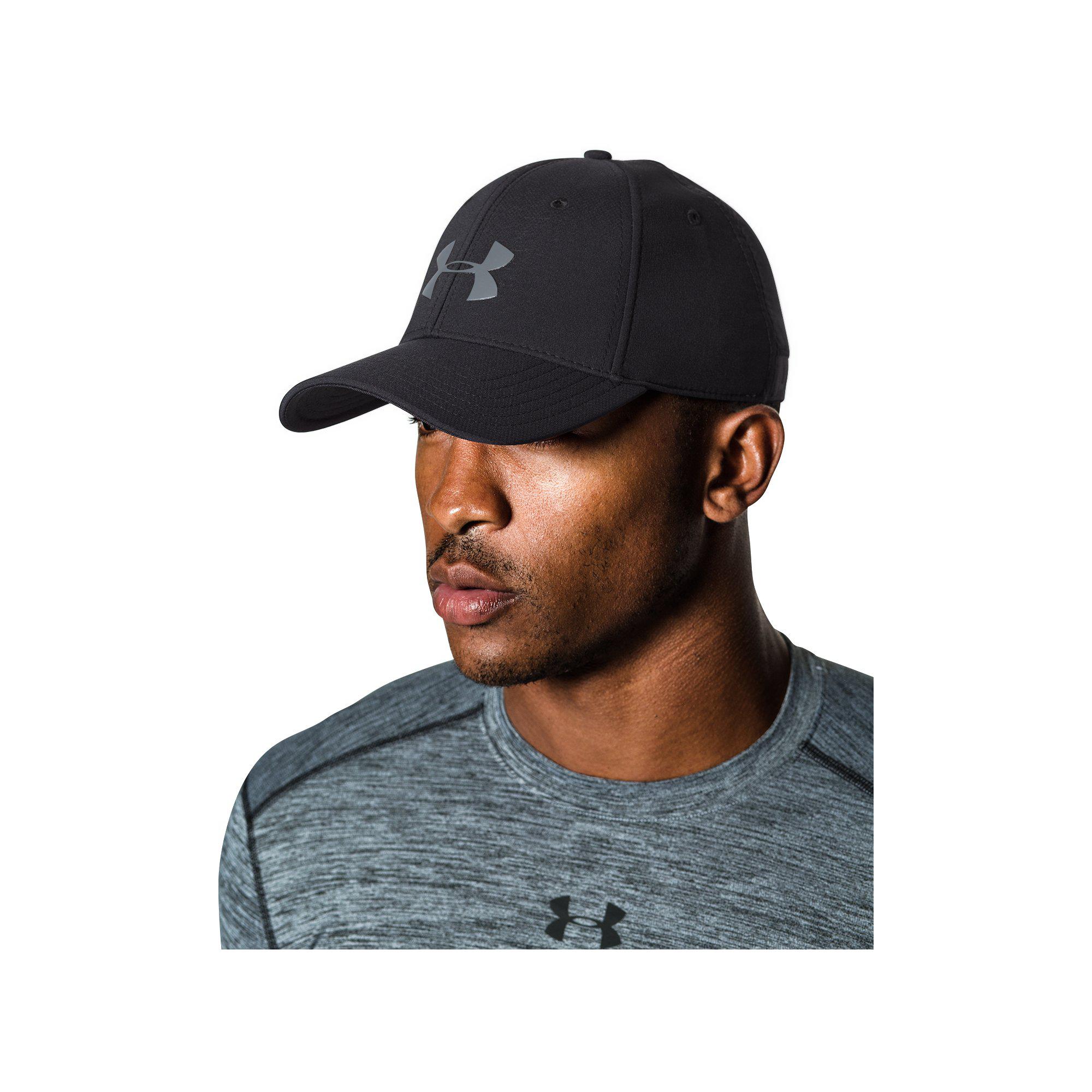 Under Armour Stretch Fit Cap Black