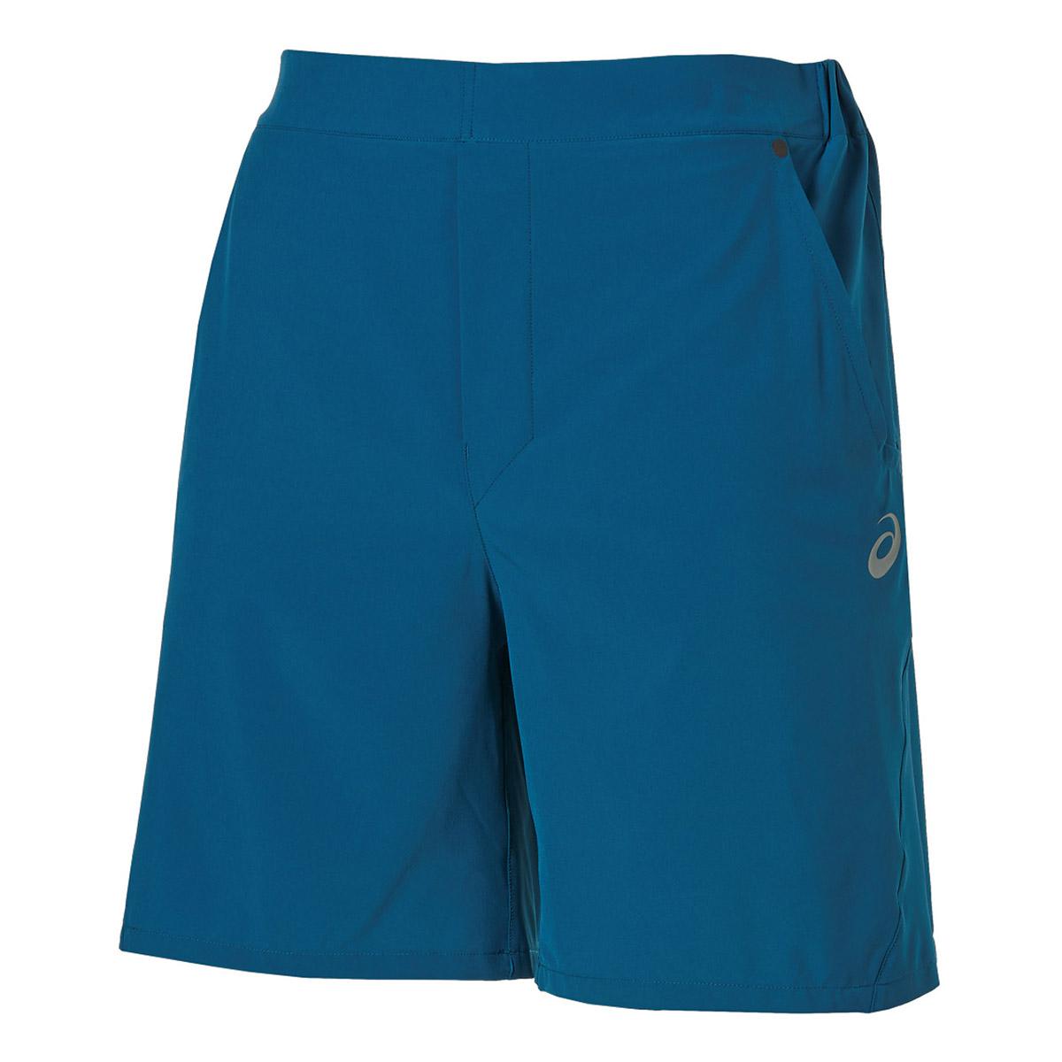 Asics Mens Athlete Tennis Shorts - Mosaic Blue - Tennisnuts.com