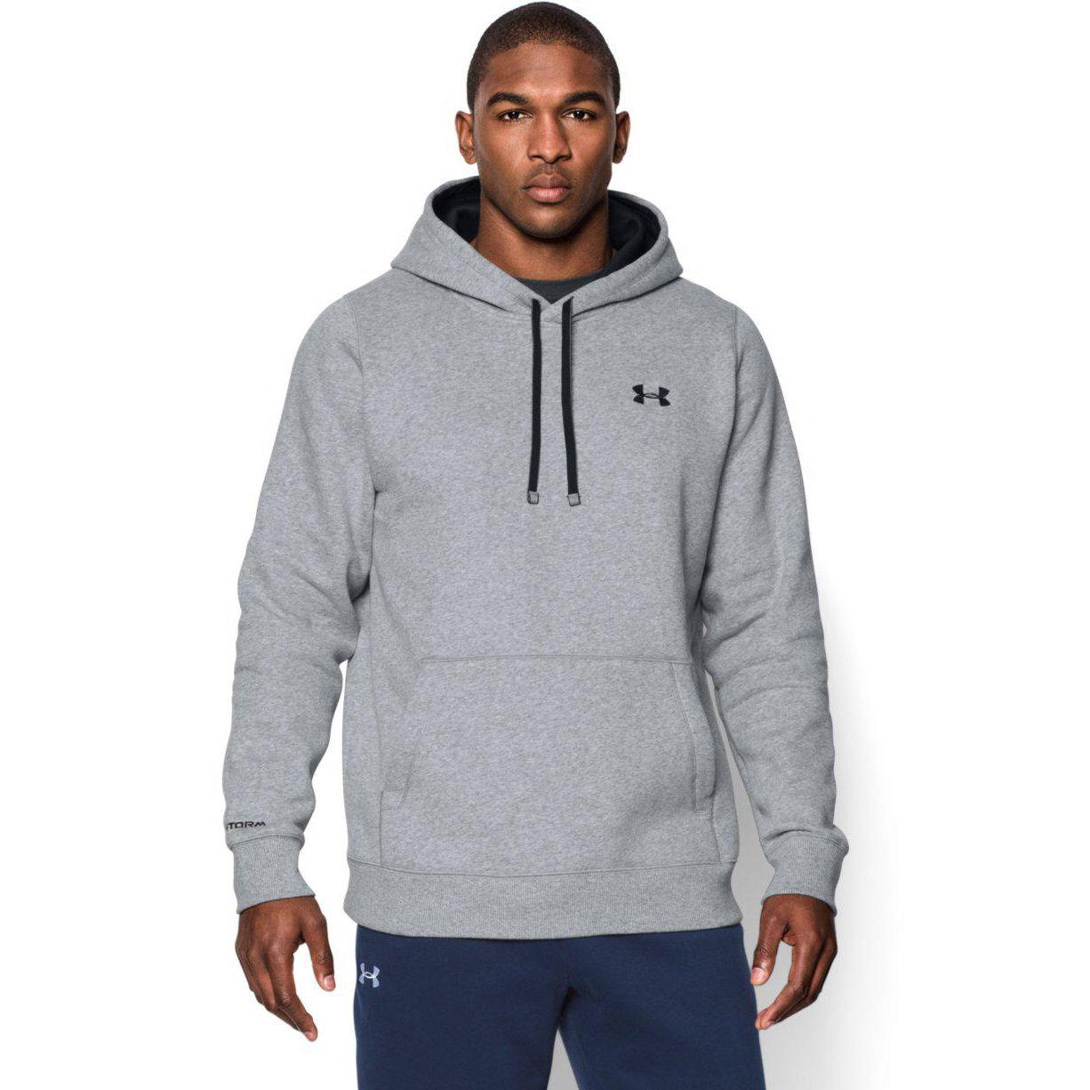 Under Armour Mens Storm Rival Hoodie - Grey - Tennisnuts.com