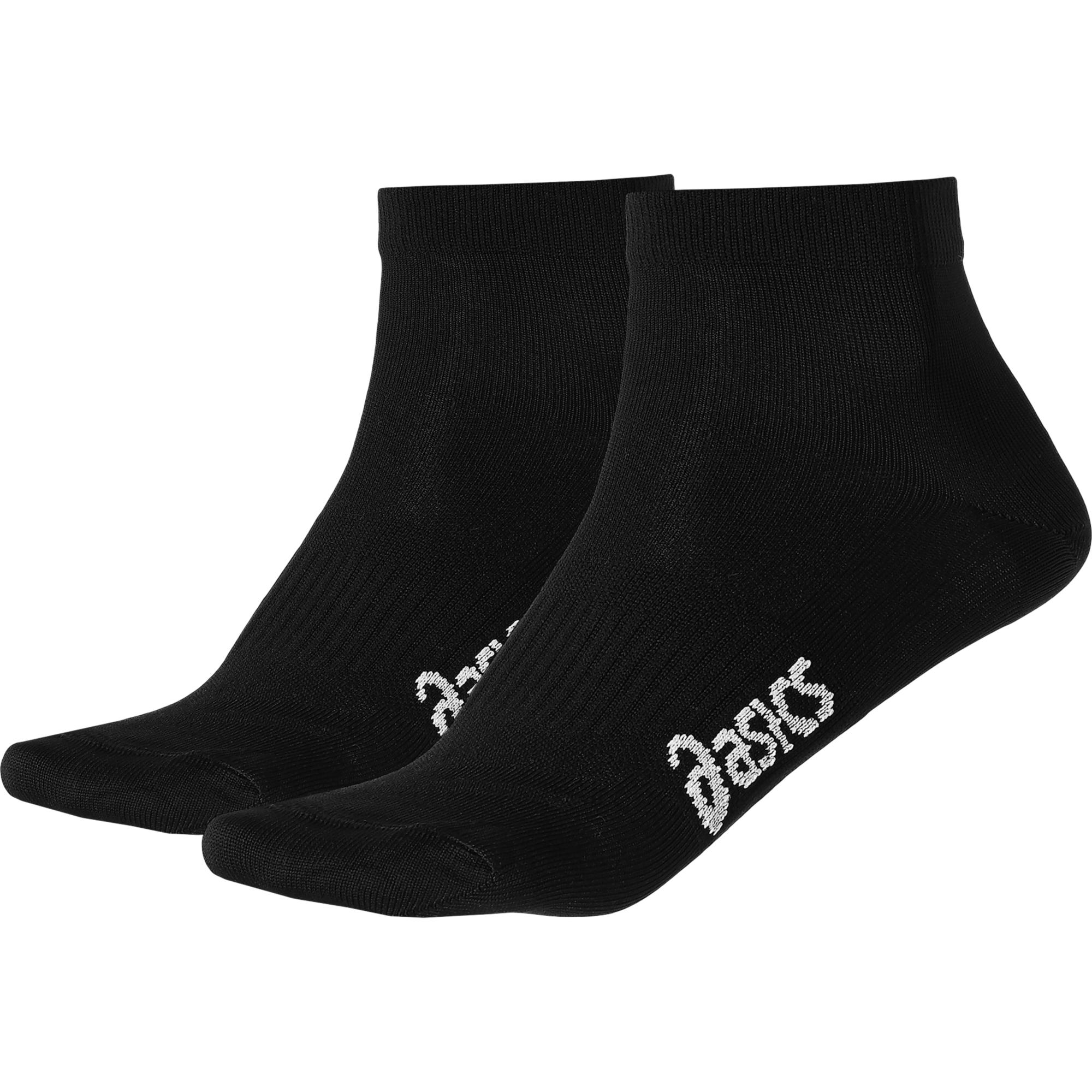 Asics Tech Ankle Socks (2 Pairs) Black