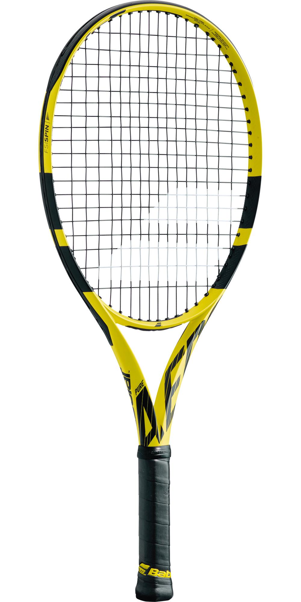 2019 Babolat Pure Aero Junior 25 Performance Graphite Tennis Racket With Cover